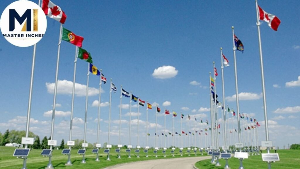 Flagpole height