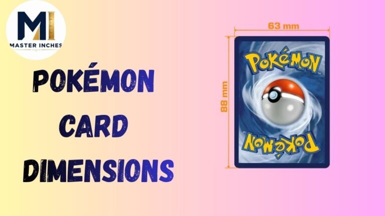 pokémon Card Dimensions