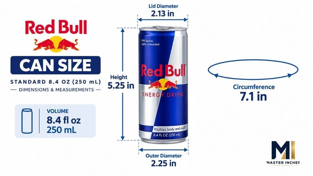 red bull can size