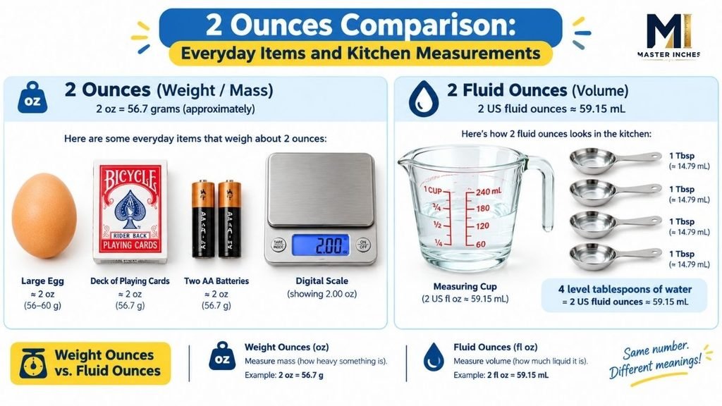 2 Ounces Comparison