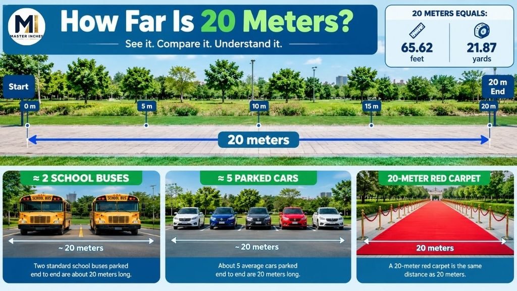 How Far Is 20 Meters